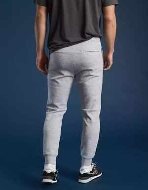 Pantalon Jogging American Eagle AE 24/7 Good Vibes Grise Homme | OPO-71371736